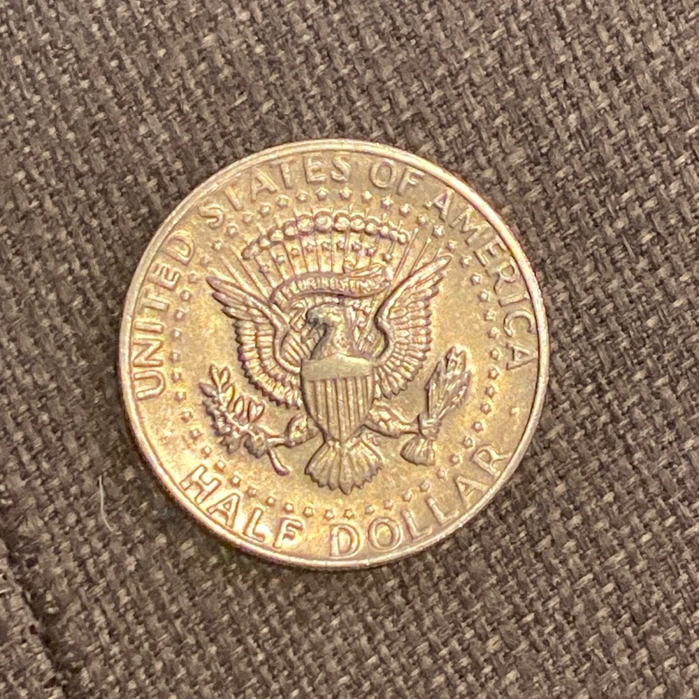 Half a dollar from 1971